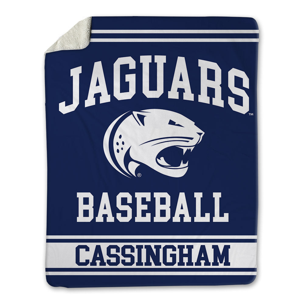 South Alabama - NCAA Baseball : Charlie Cassingham - Blanket-0