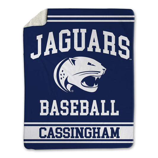 South Alabama - NCAA Baseball : Charlie Cassingham - Blanket-0