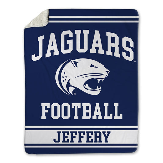 South Alabama - NCAA Football : Anthony Jeffery - Blanket-0