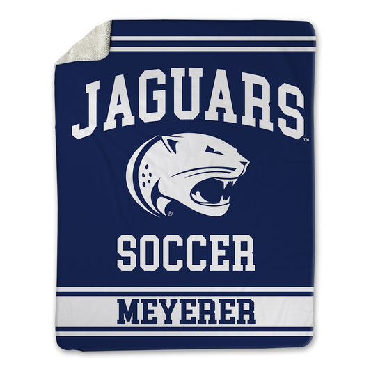 South Alabama - NCAA Women's Soccer : MacKenzie Meyerer - Blanket-0