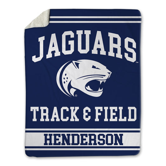South Alabama - NCAA Men's Track & Field : Jonathan Henderson - Blanket-0