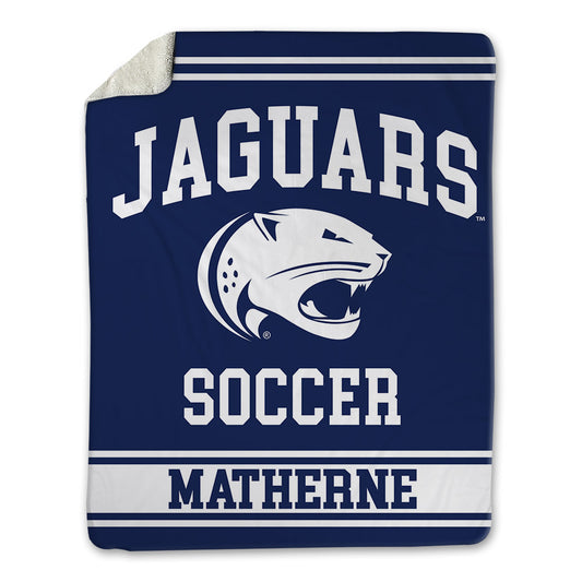 South Alabama - NCAA Women's Soccer : Ava Matherne - Blanket-0