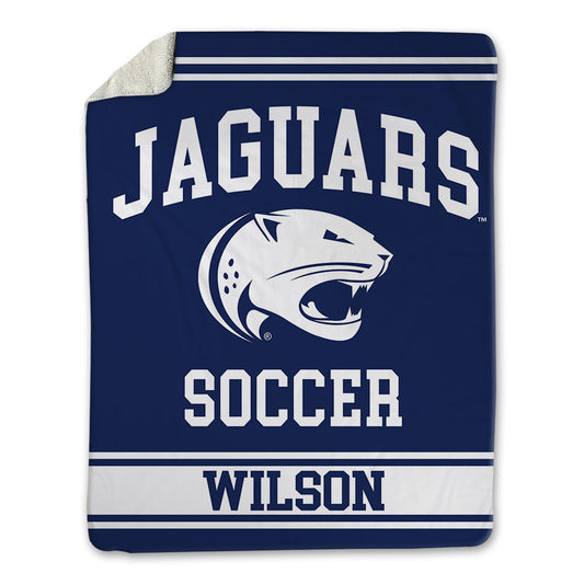 South Alabama - NCAA Women's Soccer : Larkin Wilson - Blanket-0