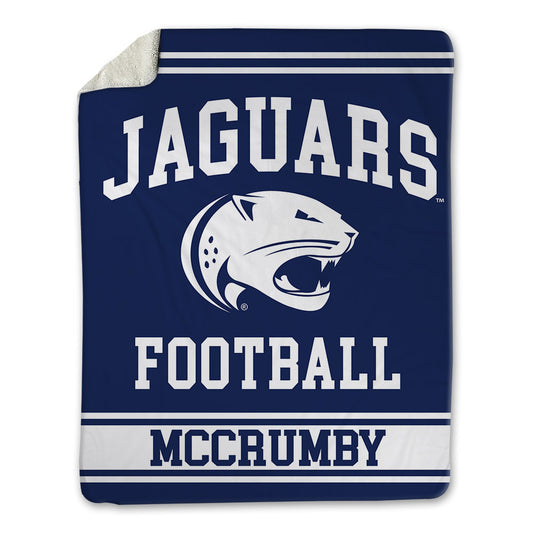 South Alabama - NCAA Football : Miller McCrumby - Blanket-0