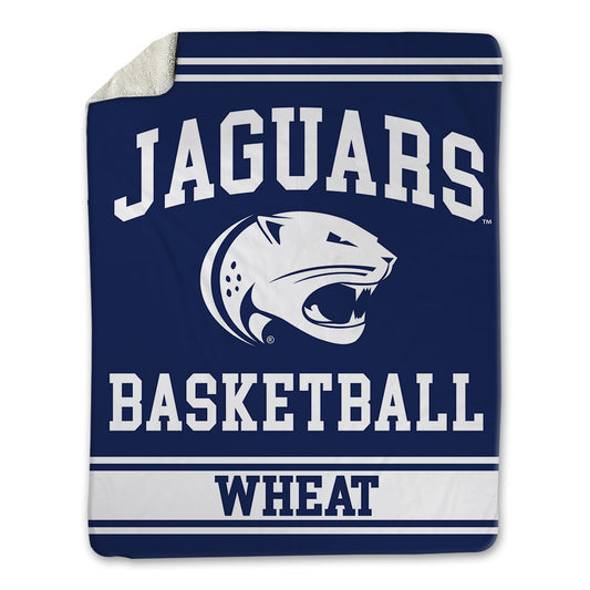 South Alabama - NCAA Men's Basketball : Jj Wheat - Blanket-0