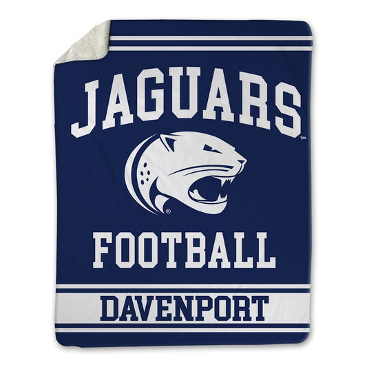 South Alabama - NCAA Football : bishop davenport - Blanket-0
