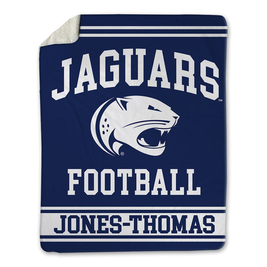South Alabama - NCAA Football : Jeremiah Jones-Thomas - Blanket-0