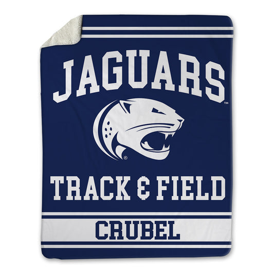 South Alabama - NCAA Men's Track & Field : Madden Crubel - Blanket-0