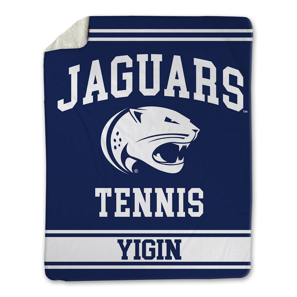 South Alabama - NCAA Men's Tennis : Deren Yigin - Blanket-0