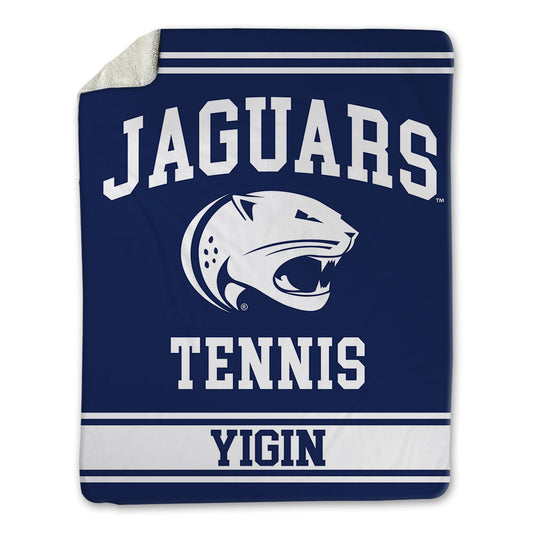 South Alabama - NCAA Men's Tennis : Deren Yigin - Blanket-0