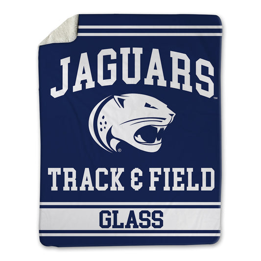 South Alabama - NCAA Men's Track & Field : Nic Glass - Blanket-0