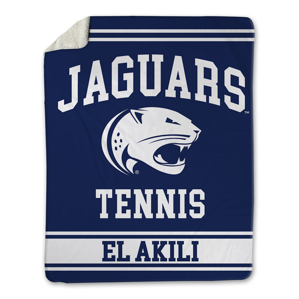 South Alabama - NCAA Women's Tennis : Kenza El akili - Blanket-0