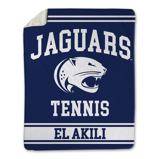 South Alabama - NCAA Women's Tennis : Kenza El akili - Blanket-0