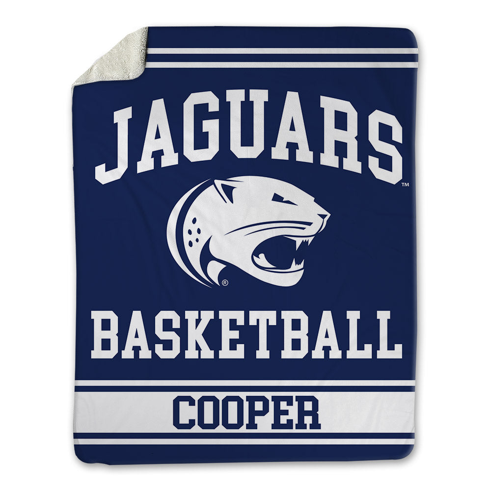 South Alabama - NCAA Men's Basketball : Jayden Cooper - Blanket-0