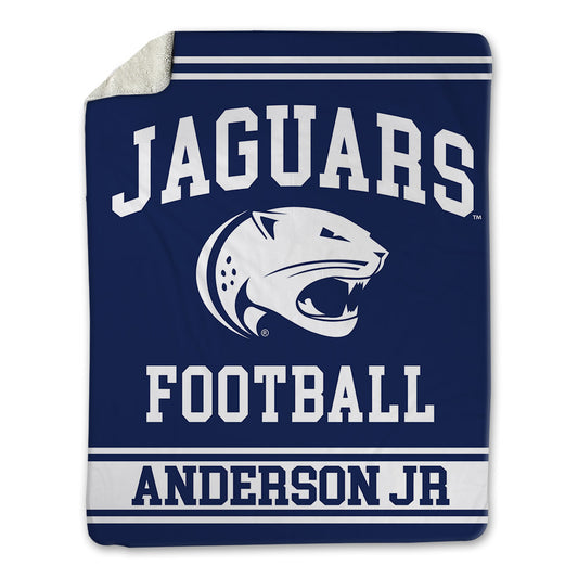 South Alabama - NCAA Football : Xavious Anderson Jr - Blanket-0