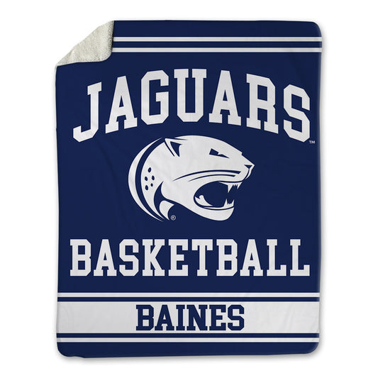 South Alabama - NCAA Women's Basketball : Jeriyah Baines - Blanket-0