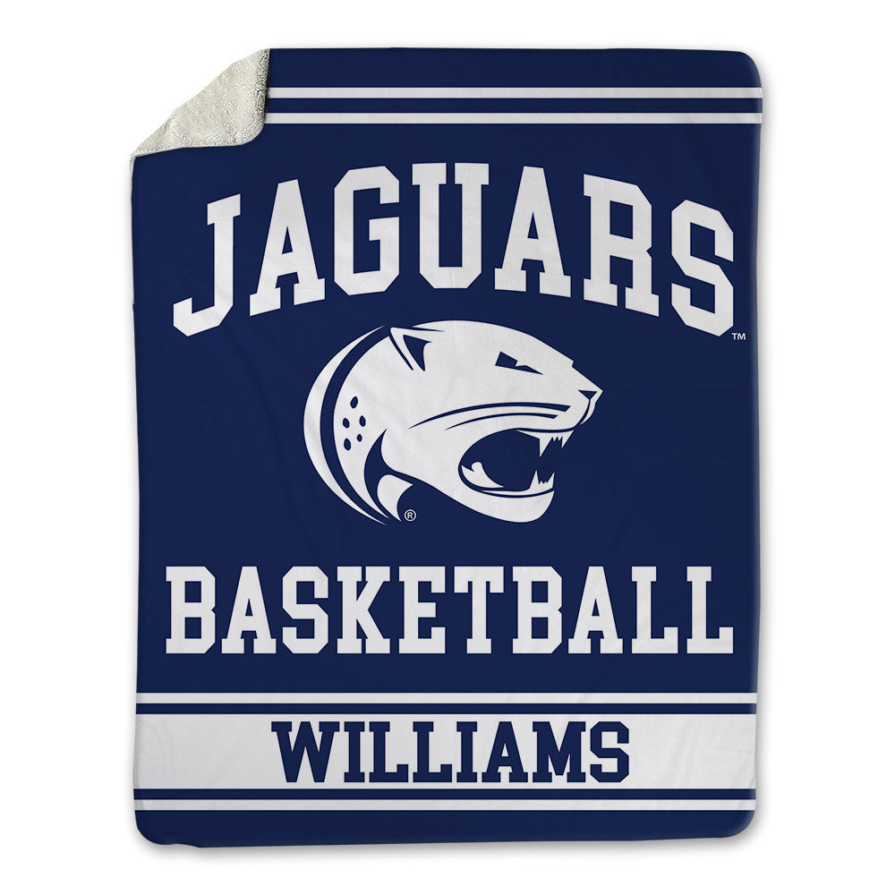 South Alabama - NCAA Men's Basketball : Stephen Williams - Blanket-0