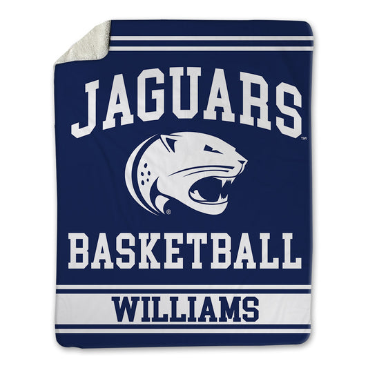 South Alabama - NCAA Men's Basketball : Stephen Williams - Blanket-0