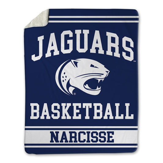 South Alabama - NCAA Women's Basketball : Chrysta Narcisse - Blanket-0