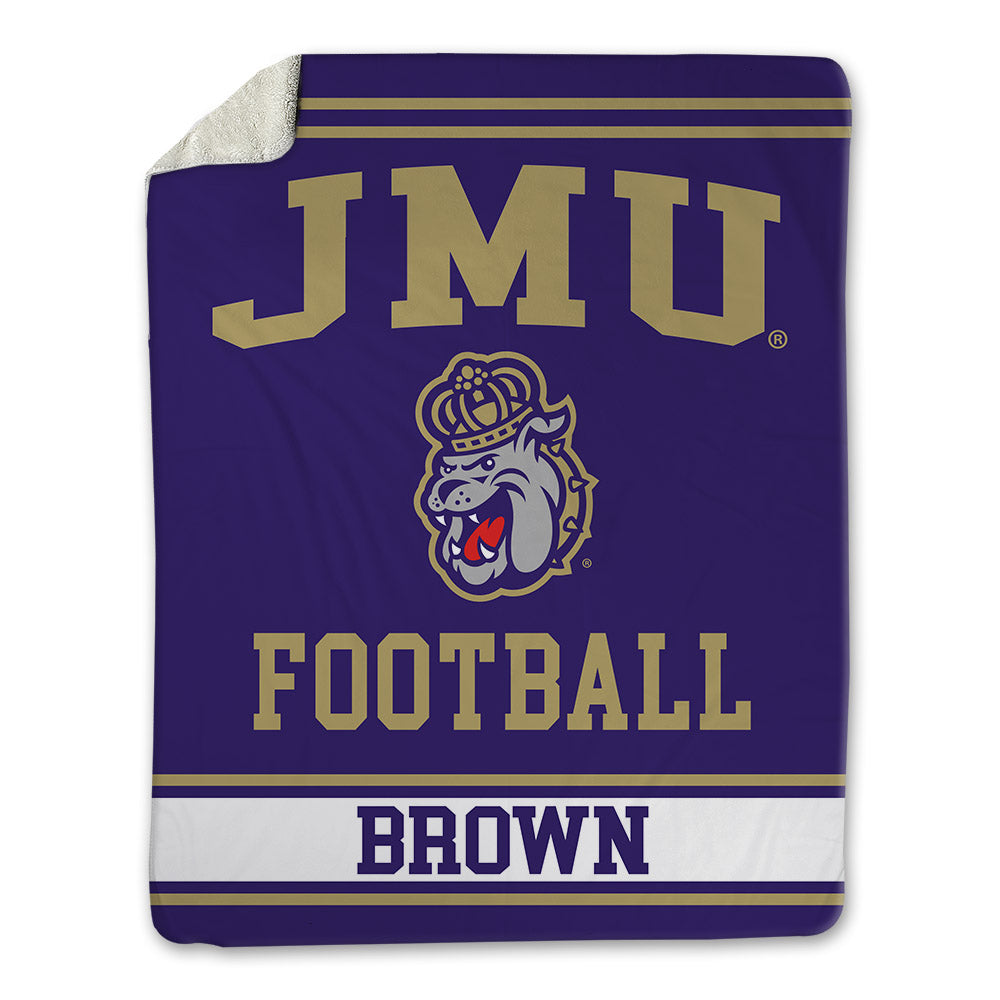 JMU - NCAA Football : Tyler Brown - Blanket-0