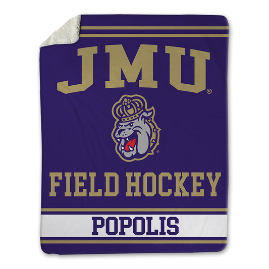 JMU - NCAA Women's Field Hockey : Hannah Popolis - Blanket-0
