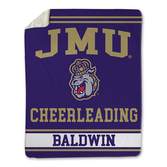 JMU - NCAA Cheerleading : Augusta Baldwin - Blanket-0