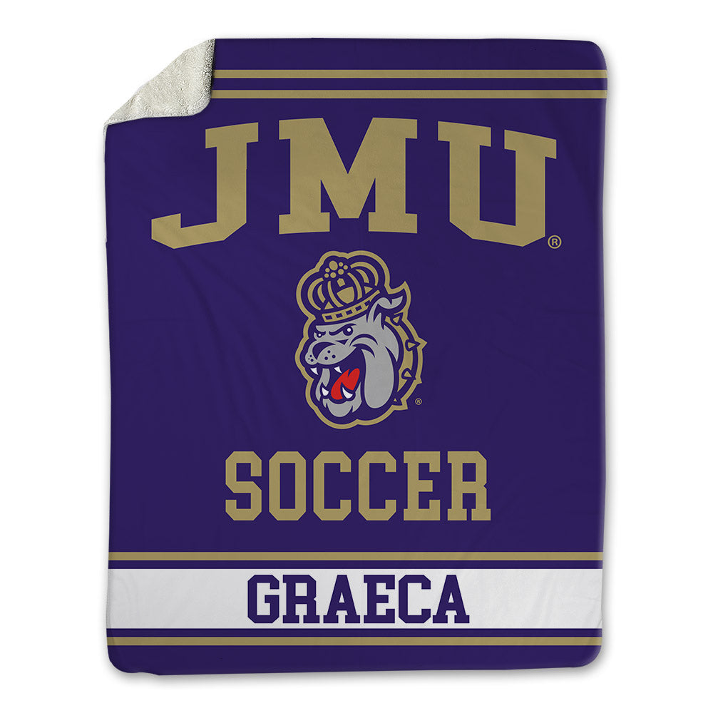 JMU - NCAA Women's Soccer : Emily Graeca - Blanket-0