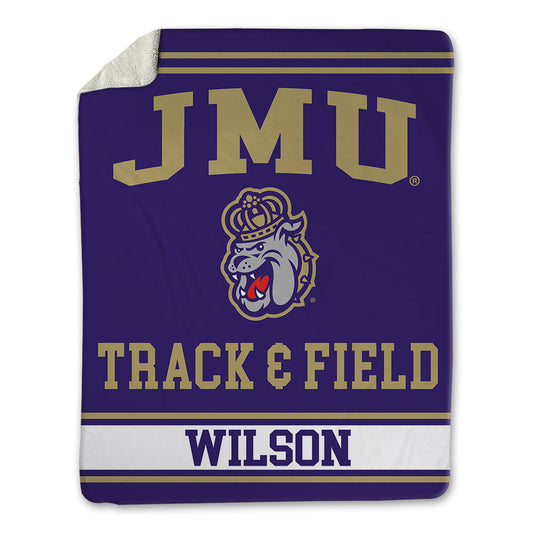JMU - NCAA Women's Track & Field : Kadence Wilson - Blanket-0