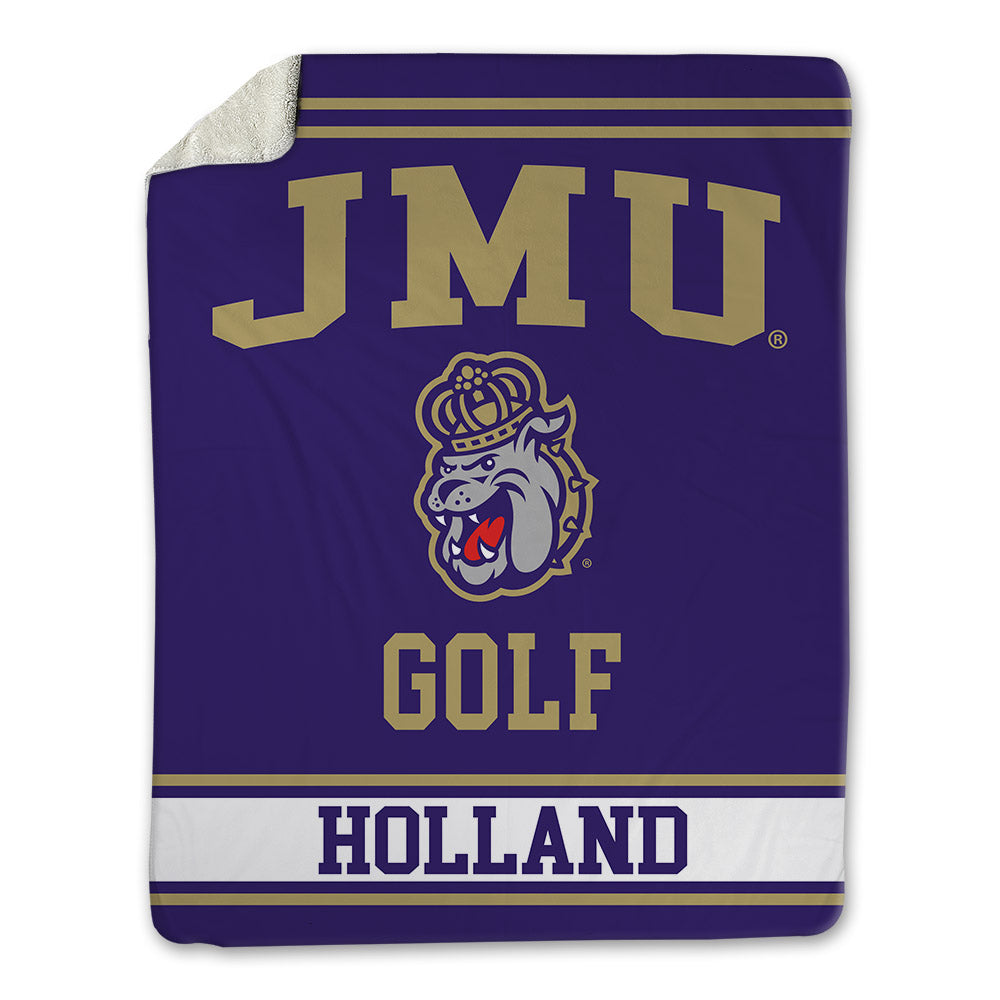 JMU - NCAA Men's Golf : Henry Holland - Blanket-0