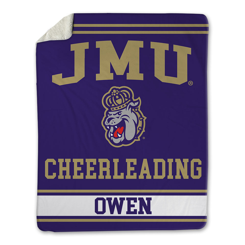 JMU - NCAA Cheerleading : Jesse Owen - Blanket-0