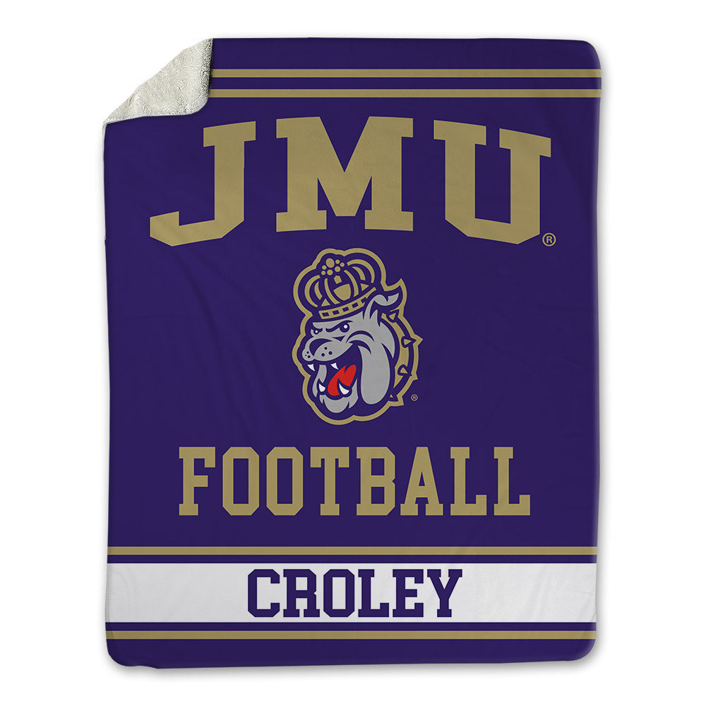 JMU - NCAA Football : Lathan Croley - Blanket-0