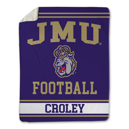 JMU - NCAA Football : Lathan Croley - Blanket-0