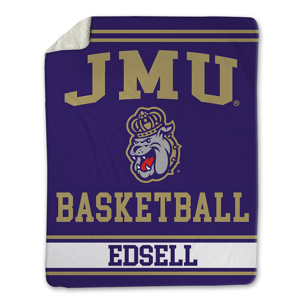 JMU - NCAA Women's Basketball : Reagan Edsell - Blanket-0