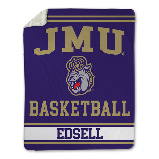 JMU - NCAA Women's Basketball : Reagan Edsell - Blanket-0