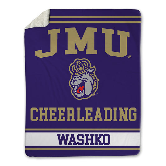 JMU - NCAA Cheerleading : Mary Washko - Blanket-0