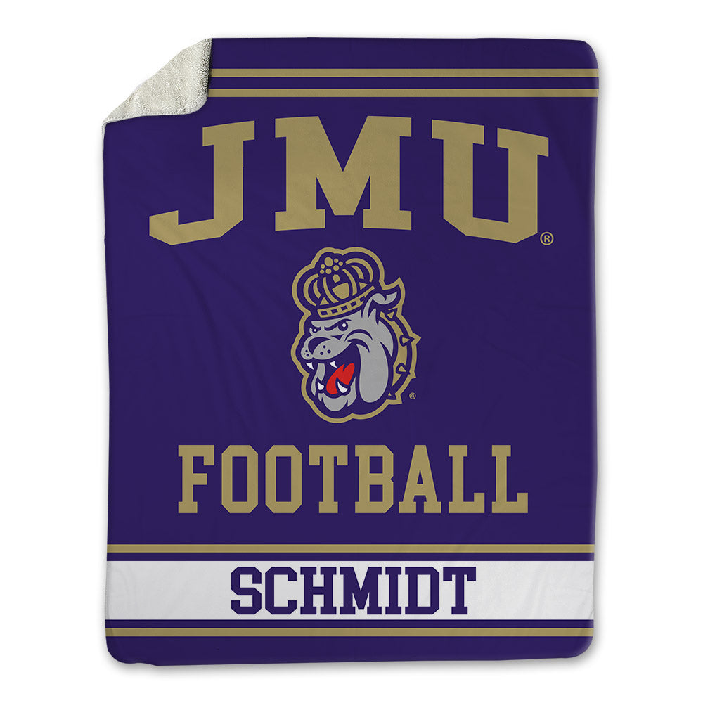 JMU - NCAA Football : Turner Schmidt - Blanket-0