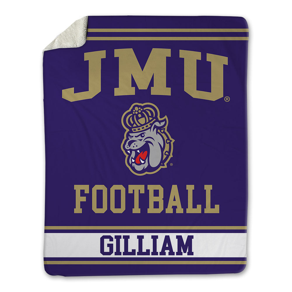 JMU - NCAA Football : Kacey Gilliam - Blanket-0