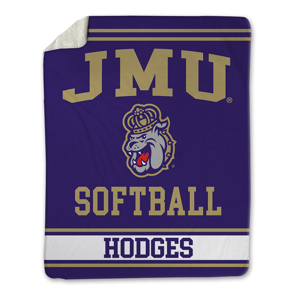 JMU - NCAA Softball : Ava Hodges - Blanket-0