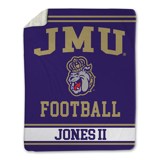 JMU - NCAA Football : Terrence Jones II - Blanket-0