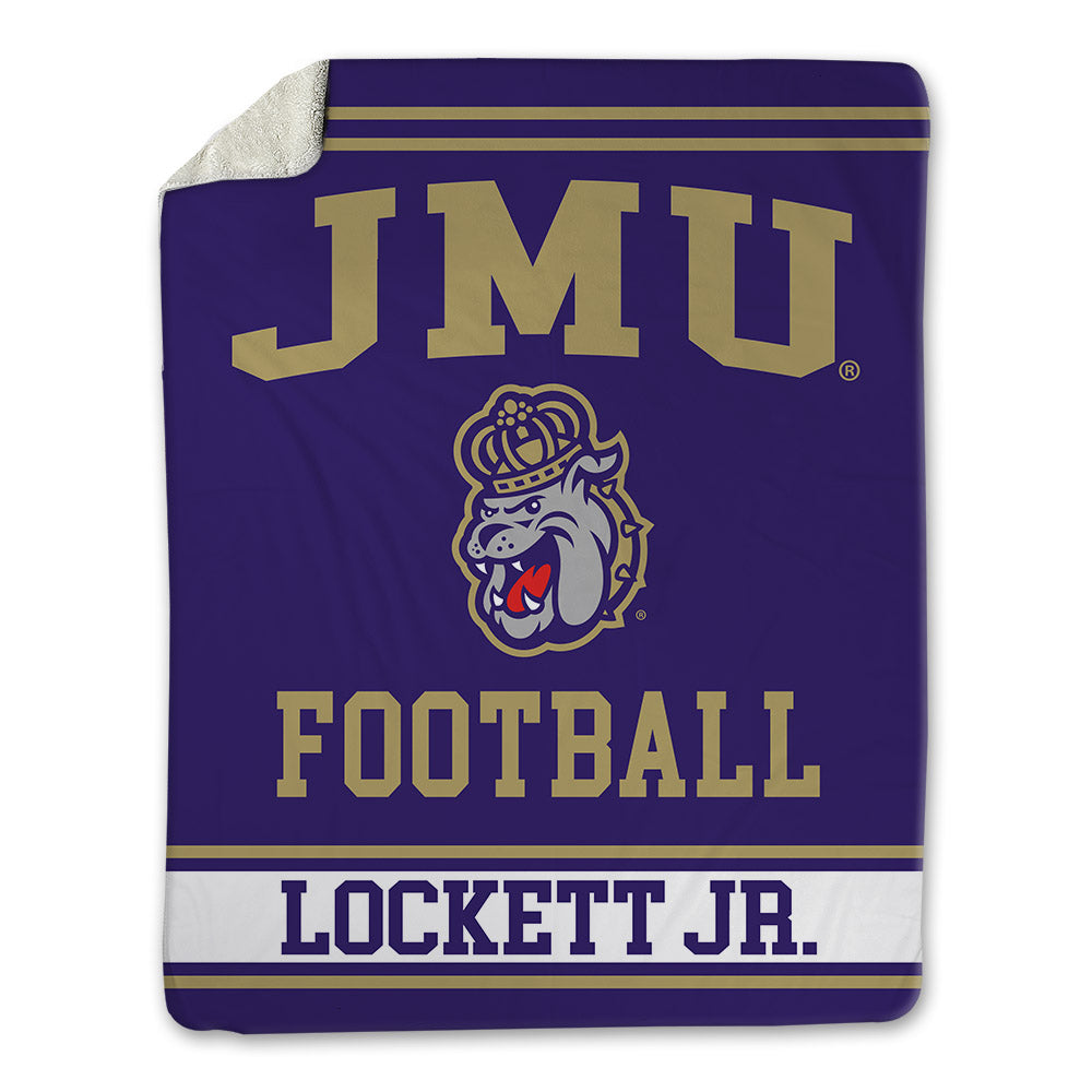 JMU - NCAA Football : Terry Lockett Jr. - Blanket-0