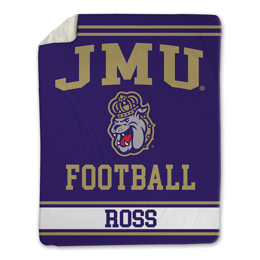 JMU - NCAA Football : Hayden Ross - Blanket-0