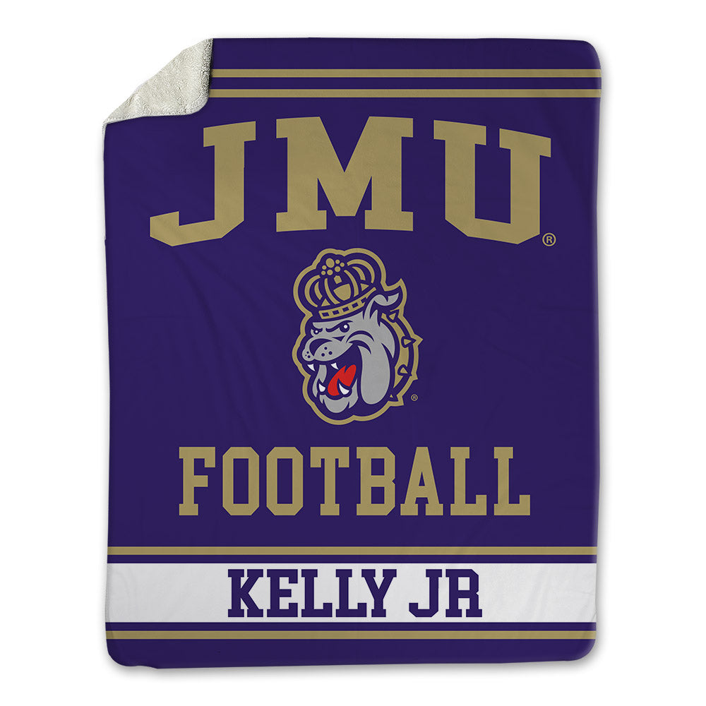 JMU - NCAA Football : DJ Kelly Jr - Blanket-0