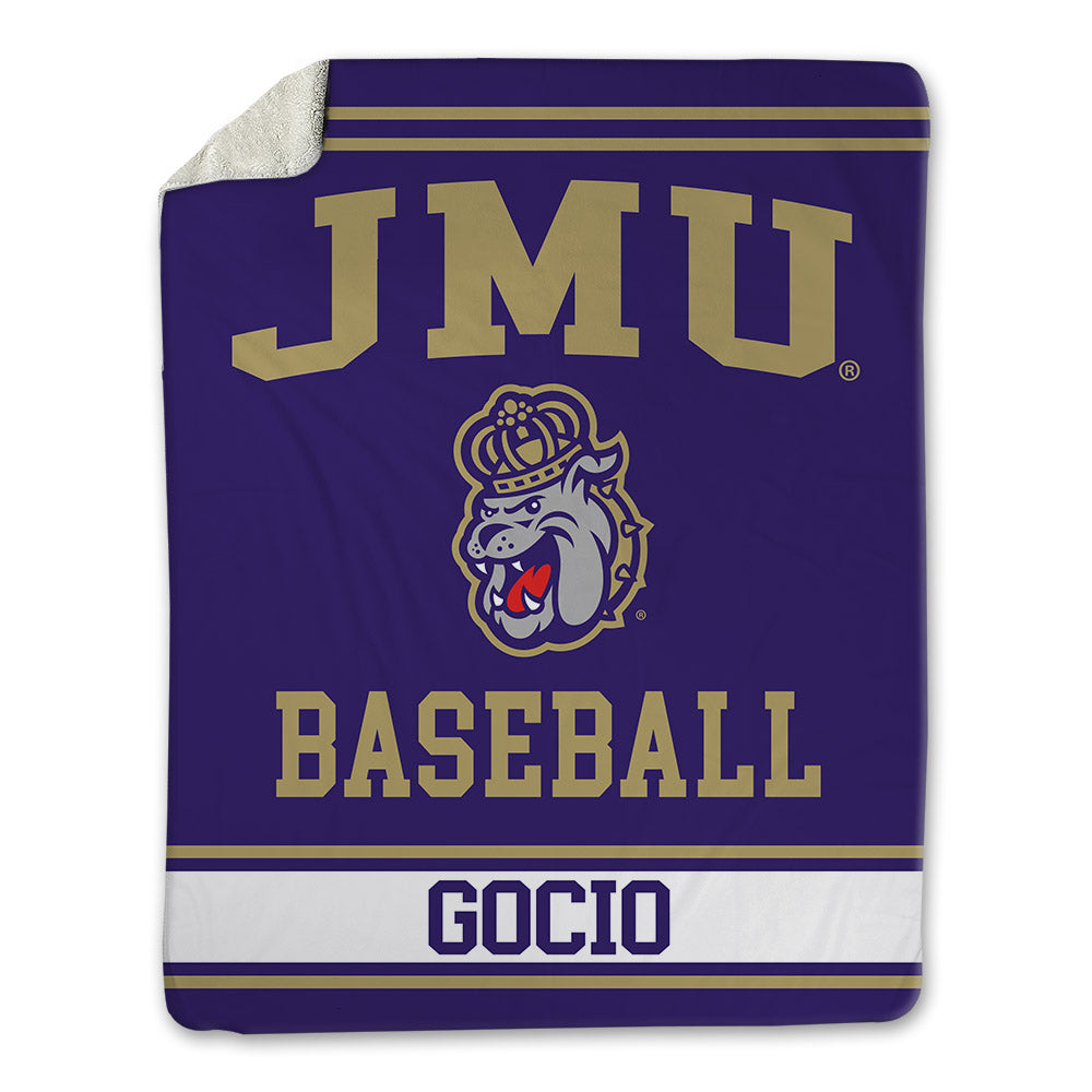 JMU - NCAA Baseball : Ryan Gocio - Blanket-0