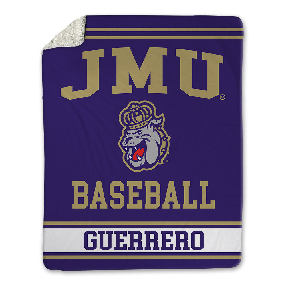 JMU - NCAA Baseball : Jack Guerrero - Blanket-0