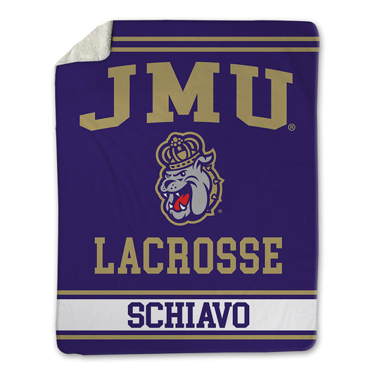 JMU - NCAA Women's Lacrosse : Jolie Schiavo - Blanket-0