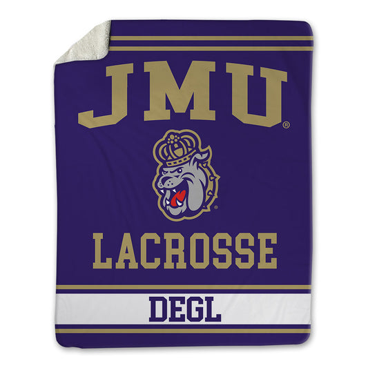 JMU - NCAA Women's Lacrosse : Joey Degl - Blanket-0