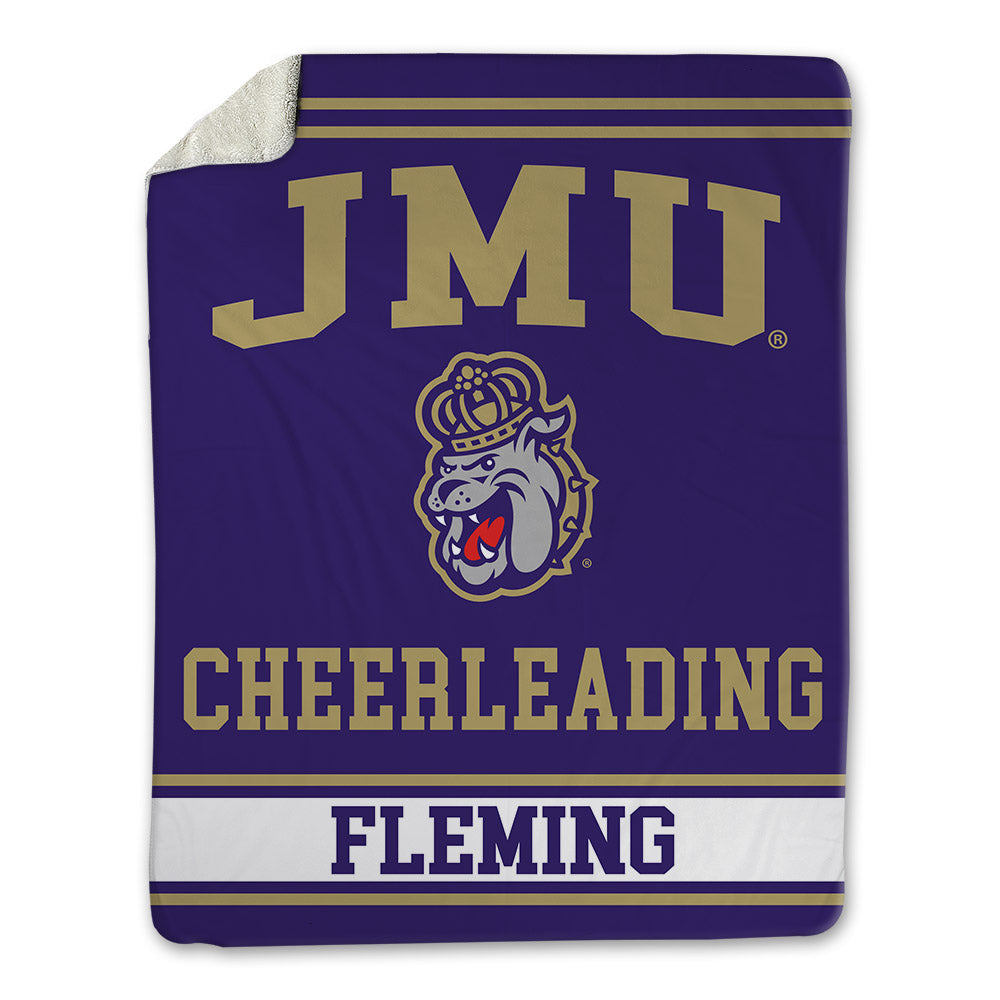 JMU - NCAA Cheerleading : Dominic Fleming - Blanket-0