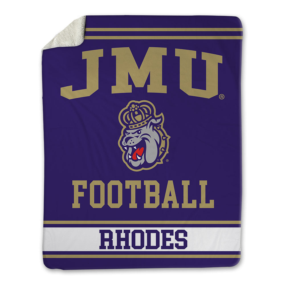 JMU - NCAA Football : Jase Rhodes - Blanket-0