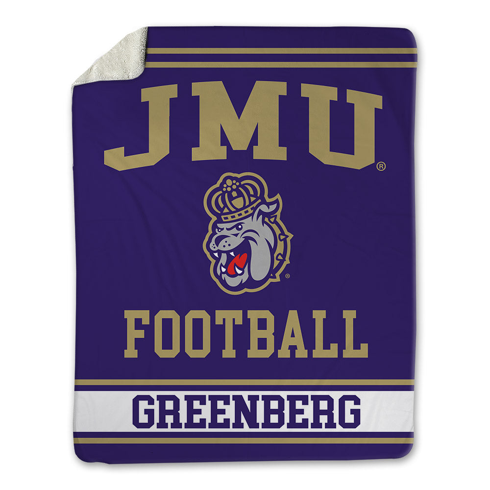 JMU - NCAA Football : Zach Greenberg - Blanket-0