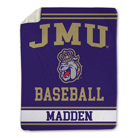 JMU - NCAA Baseball : Griffin Madden - Blanket-0